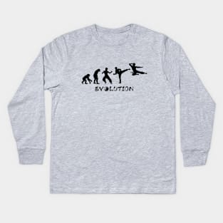 Jeet Kune Do Evolution Kids Long Sleeve T-Shirt